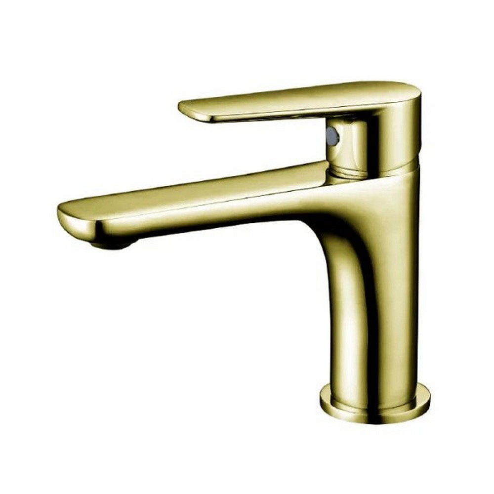 Marflow Now Nuova Basin Mixer with Waste in Brushed Gold