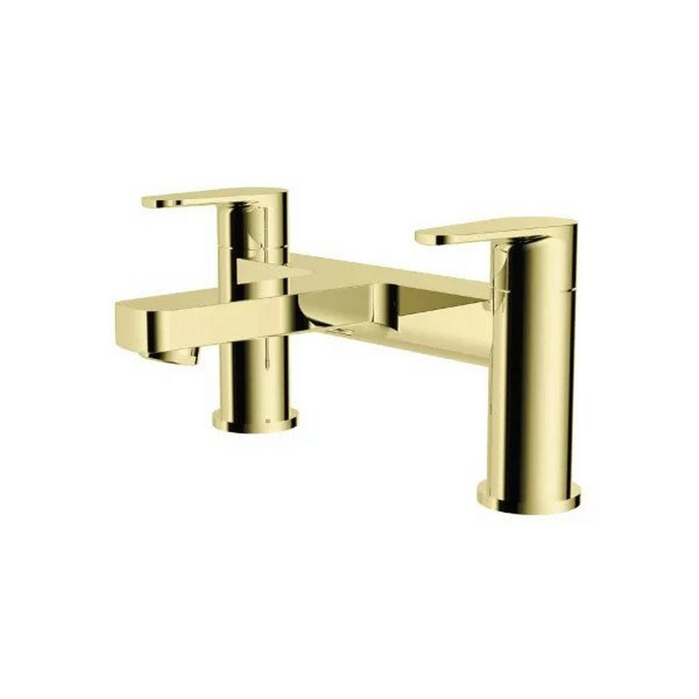 Marflow Now Nuova Bath Filler in Brushed Gold
