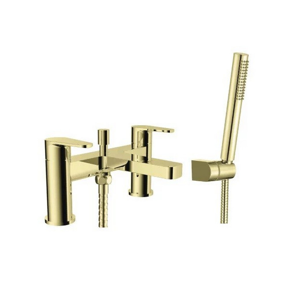 Marflow Now Nuova Bath Shower Mixer in Brushed Gold