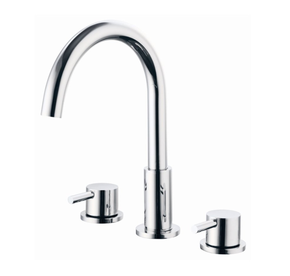 Marflow Pava 3 Tap Hole Basin & Bath Mixer