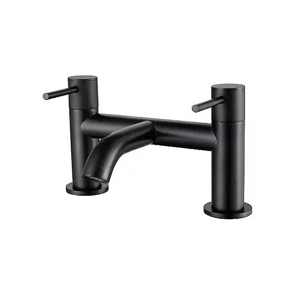 Marflow Pava Matt Black Bath Filler