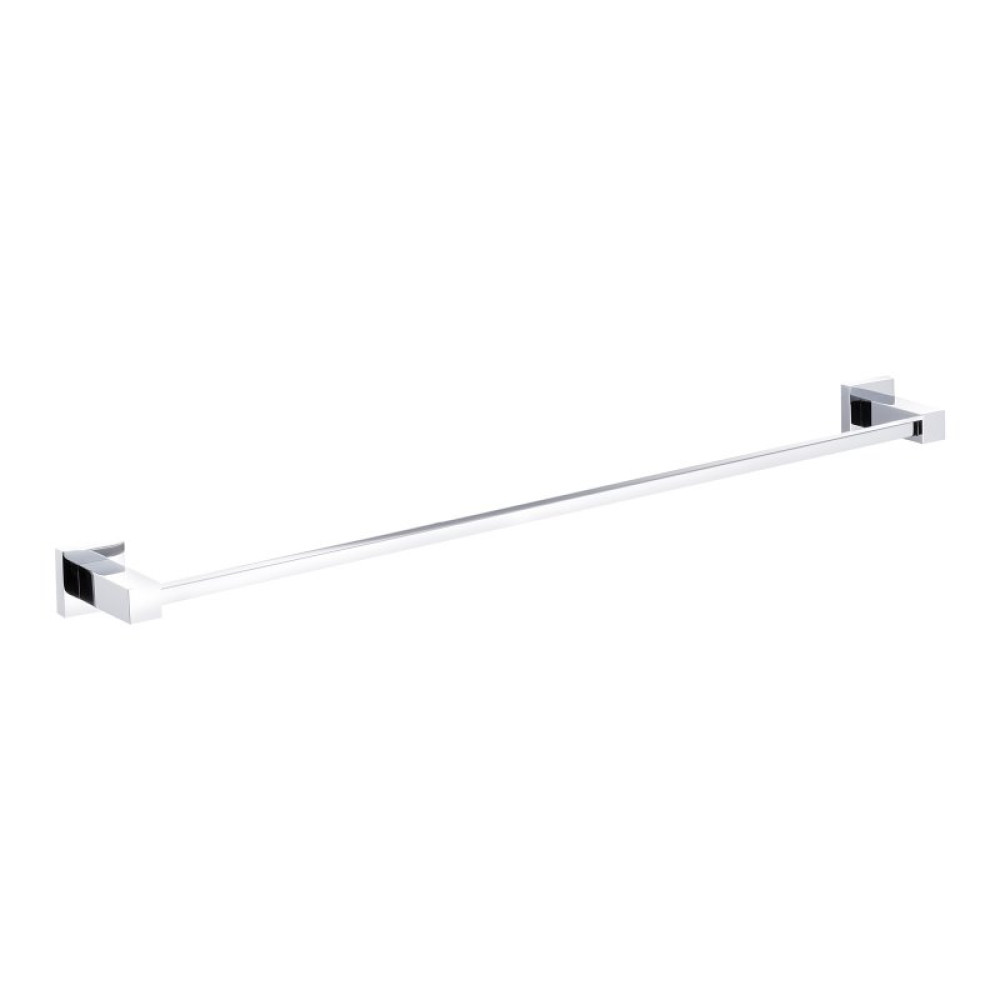 Marflow Now Quadre Single Towel Rail in Chrome