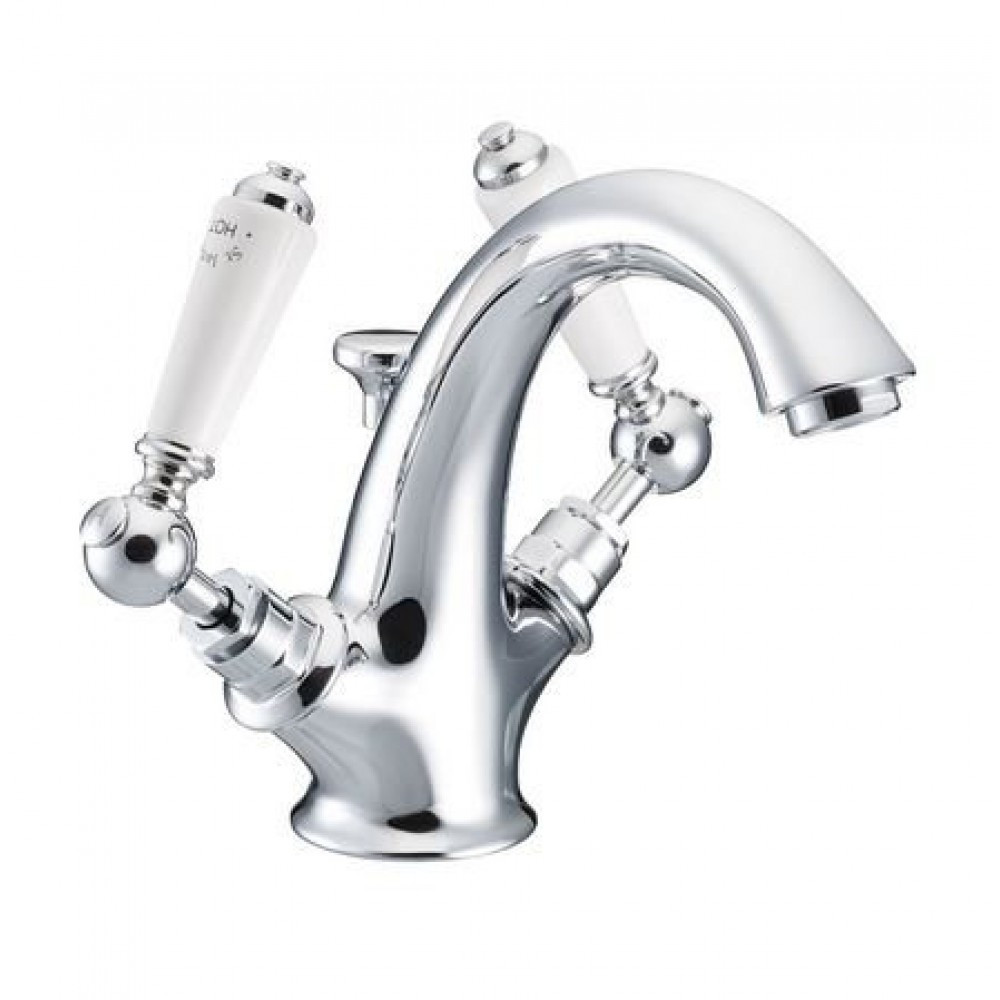 Marflow St James London Lever Tall Basin Mixer with Pop Up Waste