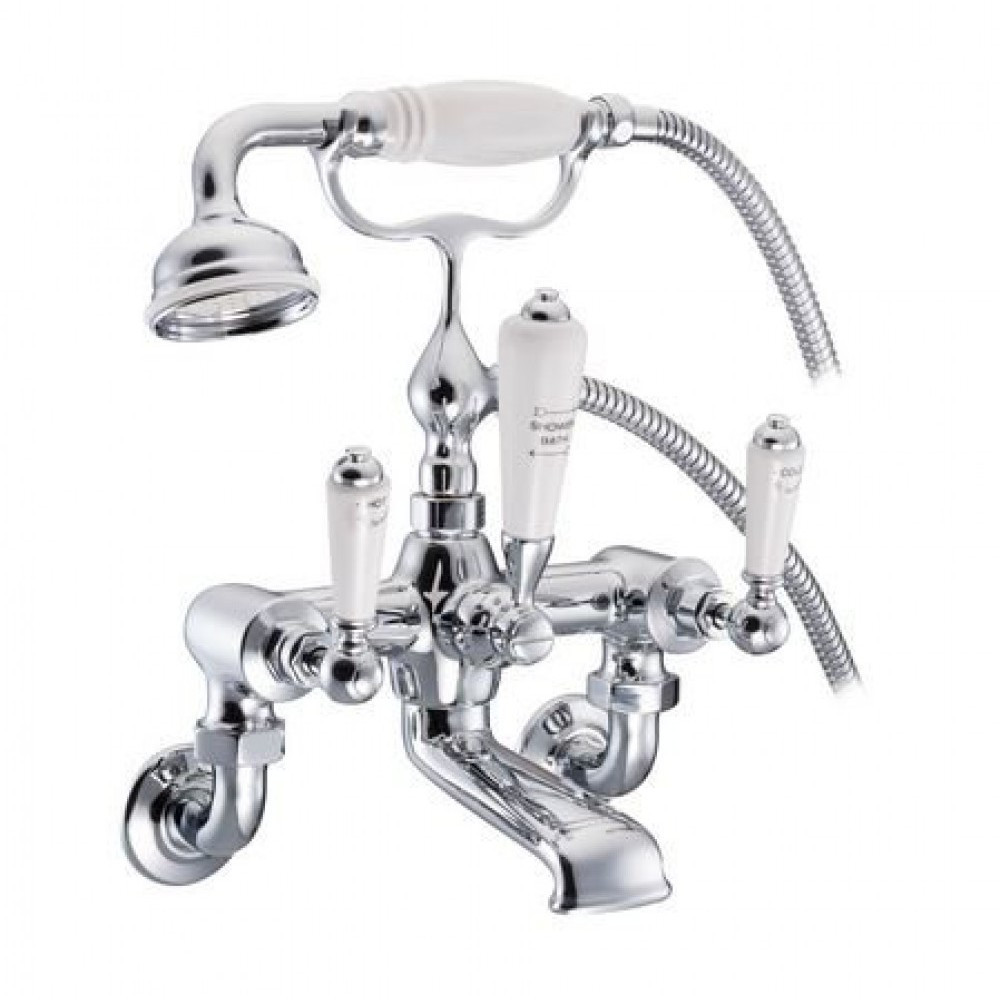 Marflow St James London Lever Wall Mounted Bath and Shower Mixer