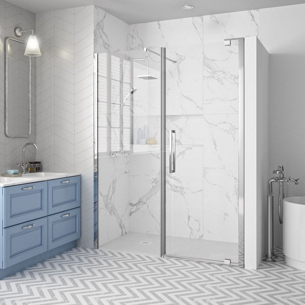Merlyn 10 Series 1500mm In Line Pivot Shower Door