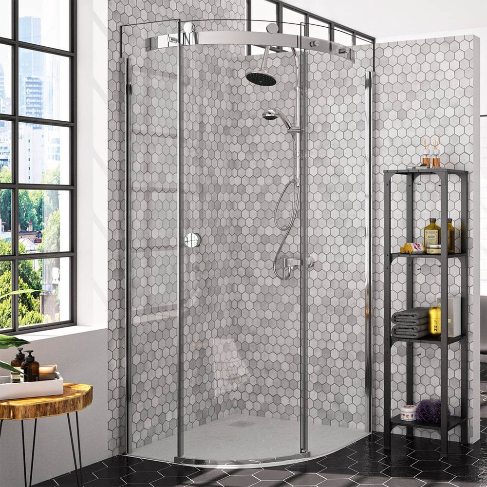 Merlyn 10 Series 900mm 1 Door Quadrant Shower Enclosure (1)