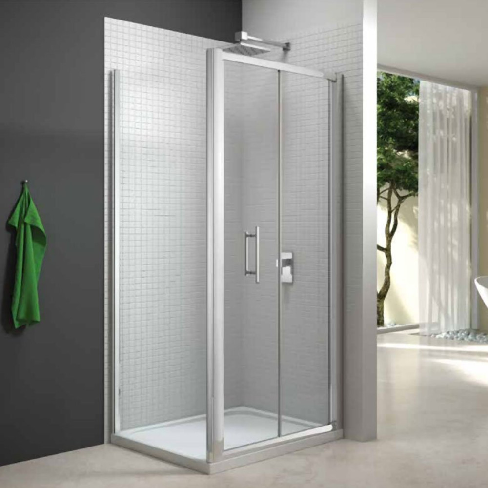 Merlyn 6 Series 900mm Bifold Shower Door with Tray