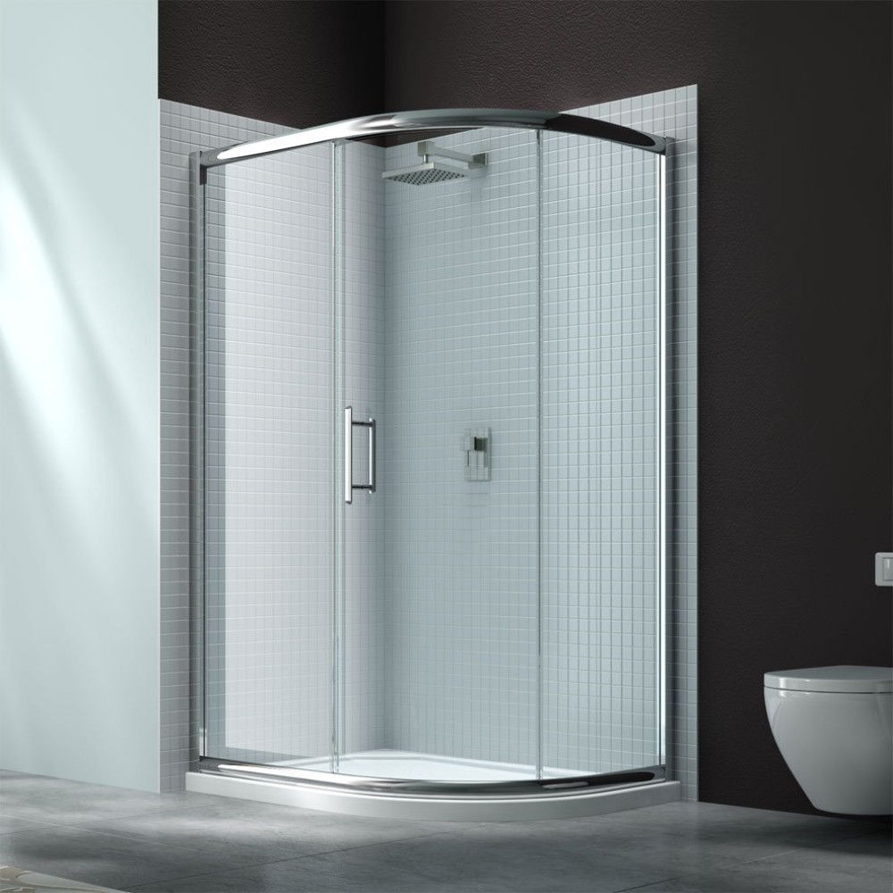 Merlyn 6 Series 900mm x 900mm 1 Door Quadrant Shower Enclosure (1)