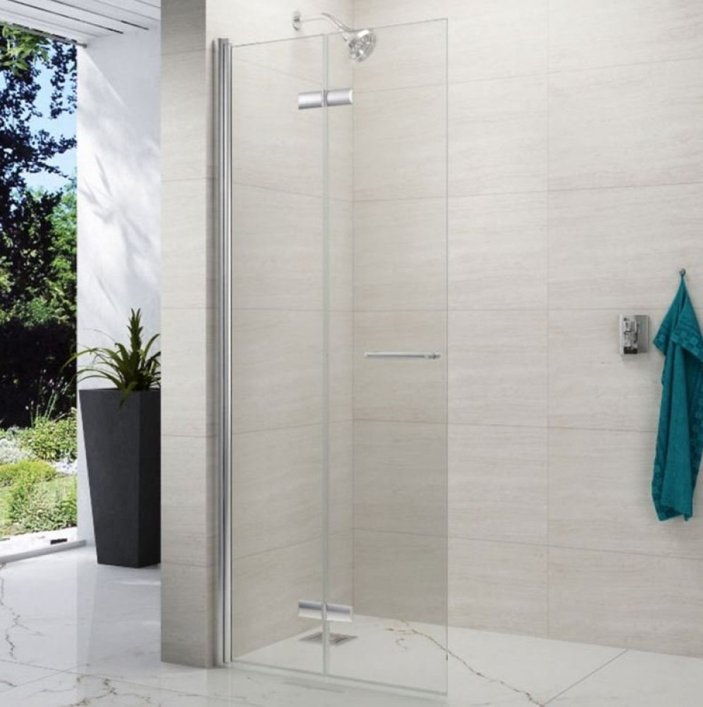 Merlyn 8 Series 1000mm Single Folding Showerwall