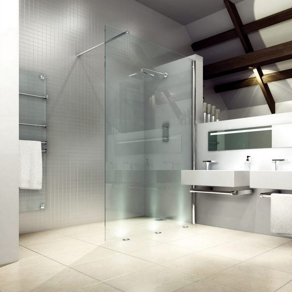 Merlyn 8 Series Shower Wall 1000mm Wetroom Panel