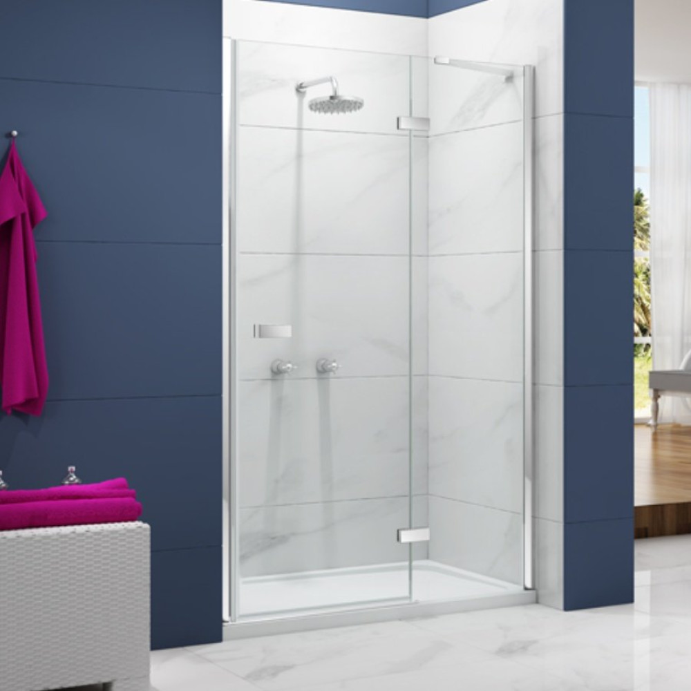 Merlyn Ionic Essence 1000 Hinge Shower Door and Inline Panel