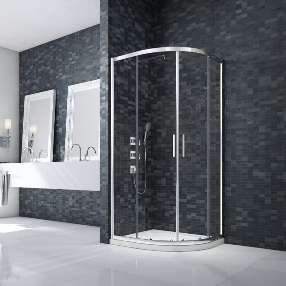 Merlyn Ionic Essence Framed 1000mm 2 Door Quadrant Shower Enclosure