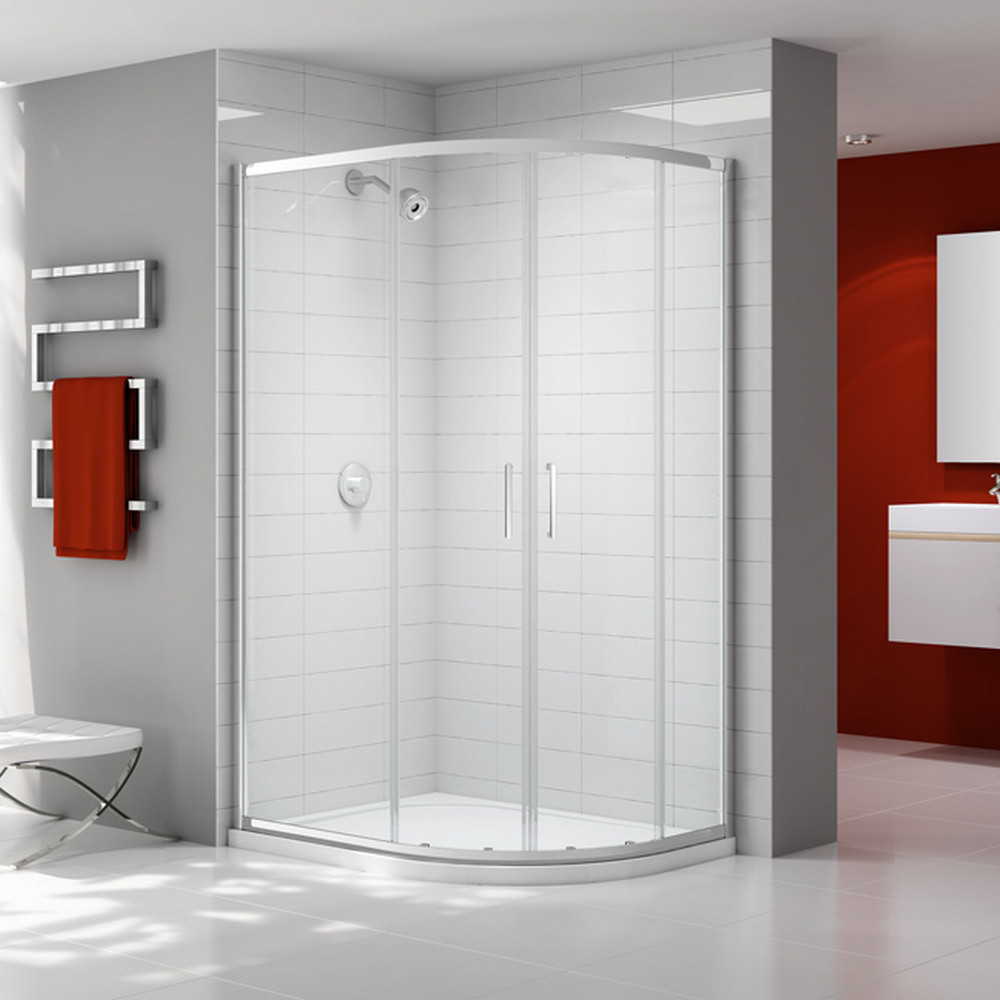 Merlyn Ionic Express 1200 x 900mm 2 Door Offset Quadrant Enclosure