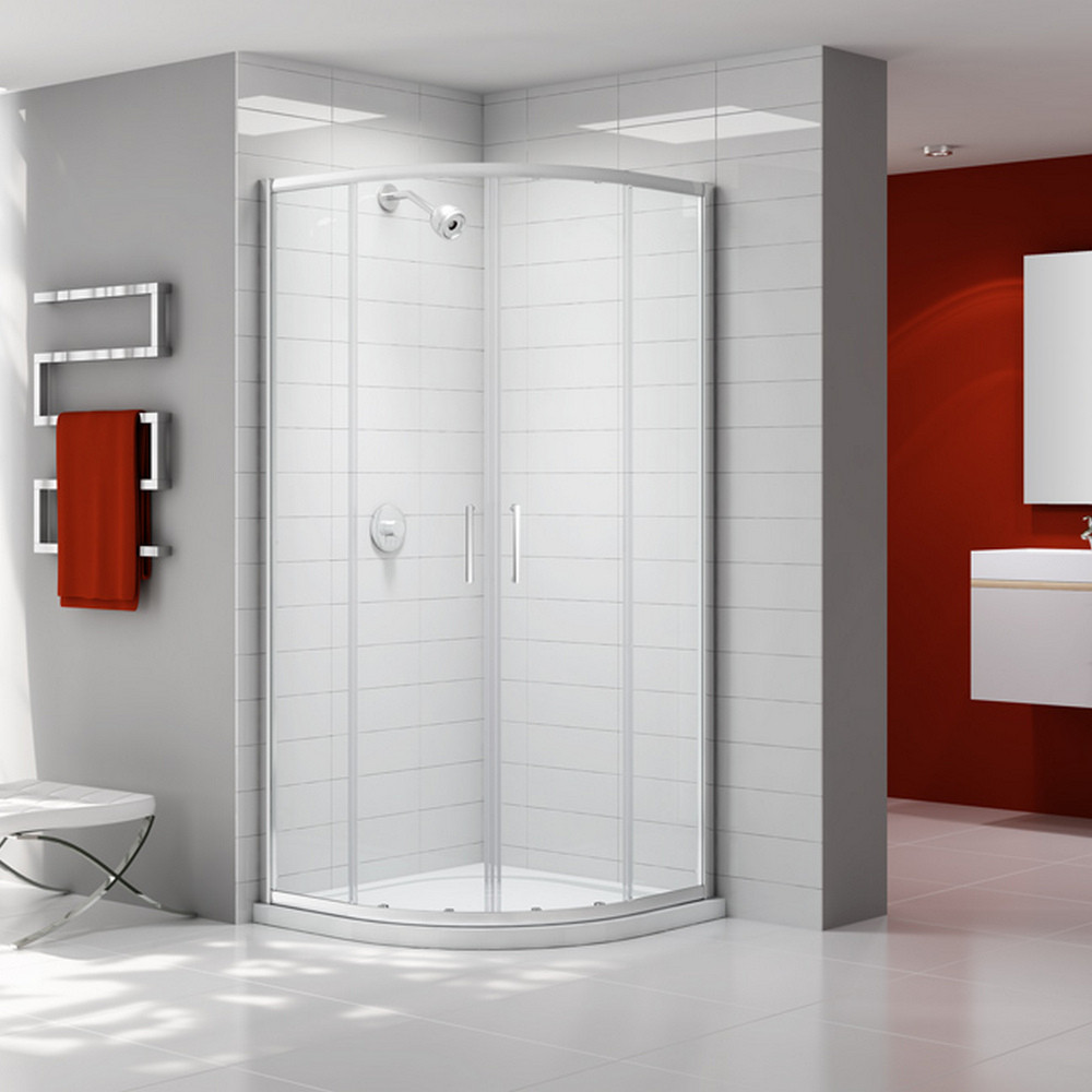 Merlyn Ionic Express 900mm Two Door Quadrant Enclosure (1)