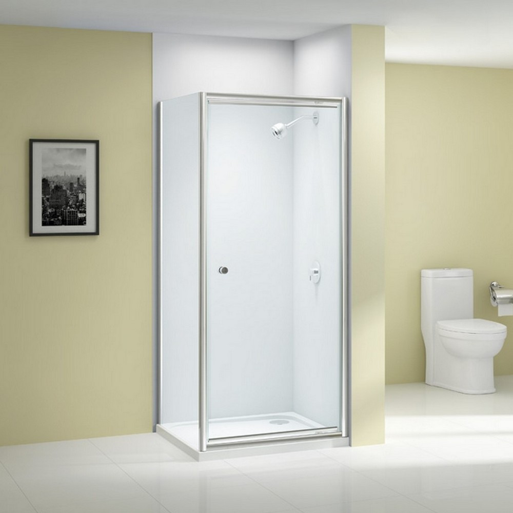 Merlyn Ionic Source 760mm Pivot Shower Door (1)