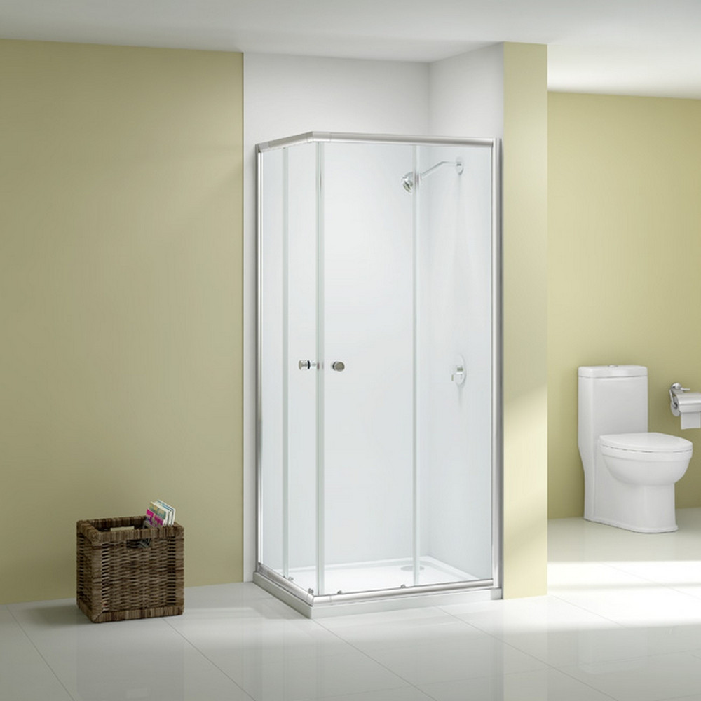 Merlyn Ionic Source 900mm Corner Shower Door (1)