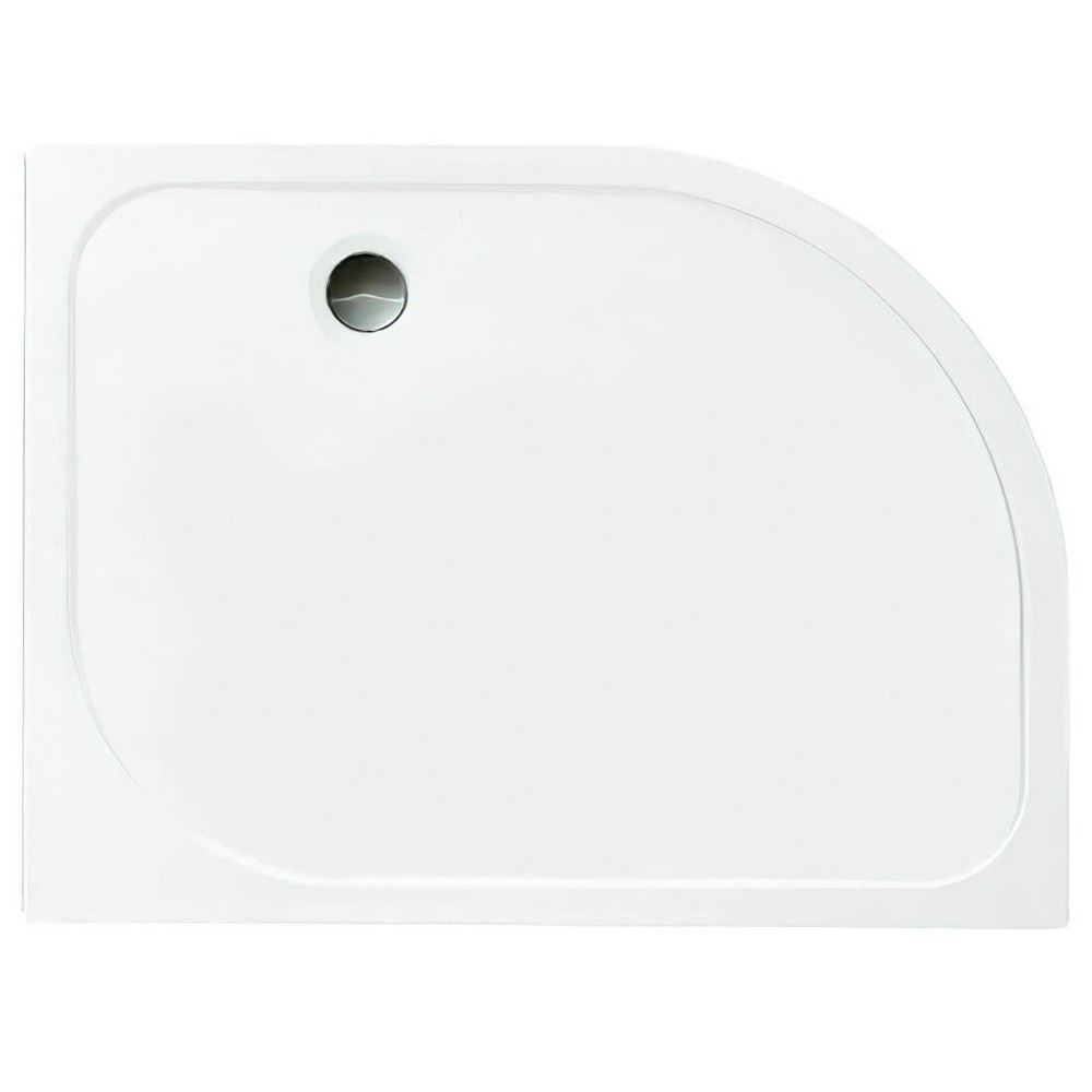 Merlyn Touchstone 1200 x 800mm Left Hand Offset Quadrant Shower Tray