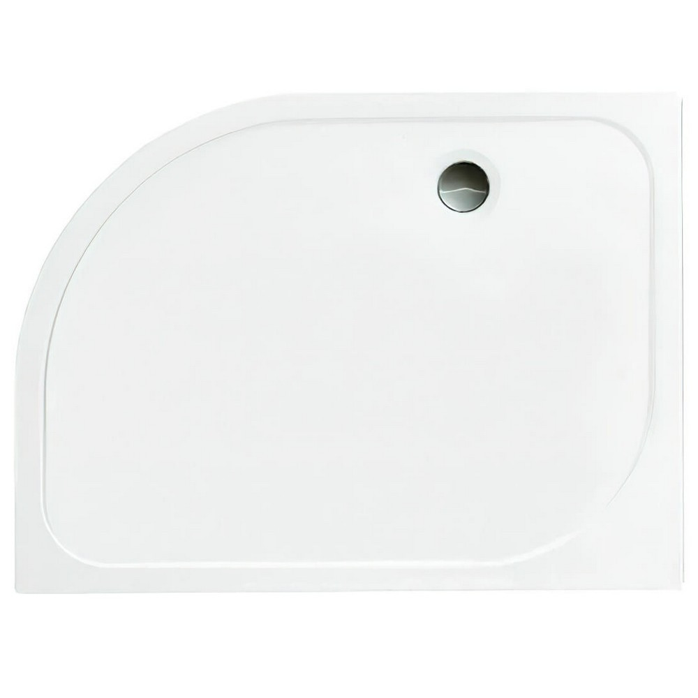 Merlyn Touchstone 1200 x 800mm Right Hand Offset Quadrant Shower Tray