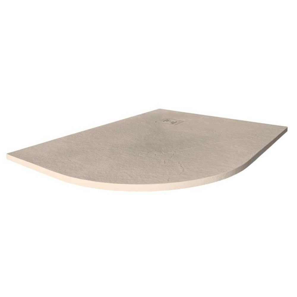 S2Y-Merlyn Truestone 1000 x 800mm Sandstone Left Hand Offset Quadrant Shower Tray-1