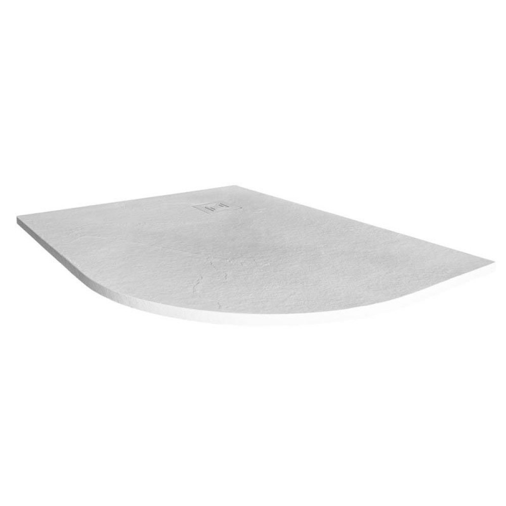 S2Y-Merlyn Truestone 1000 x 800mm White Right Hand Offset Quadrant Shower Tray-1