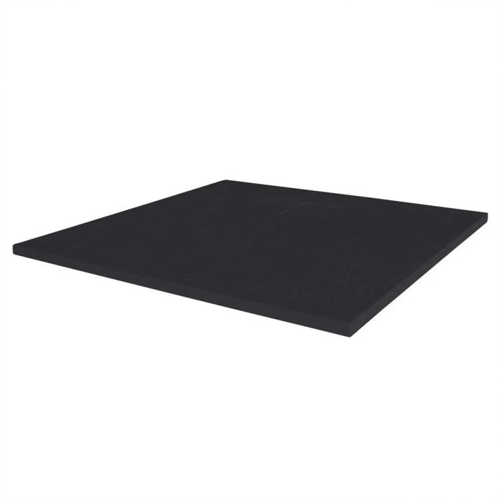 Merlyn Truestone 900 x 900mm Black Square Shower Tray-1