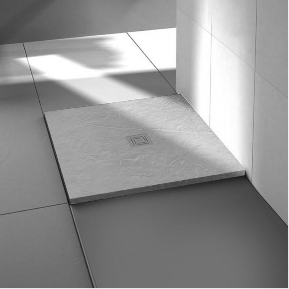 Merlyn Truestone 900 x 900mm White Square Tray