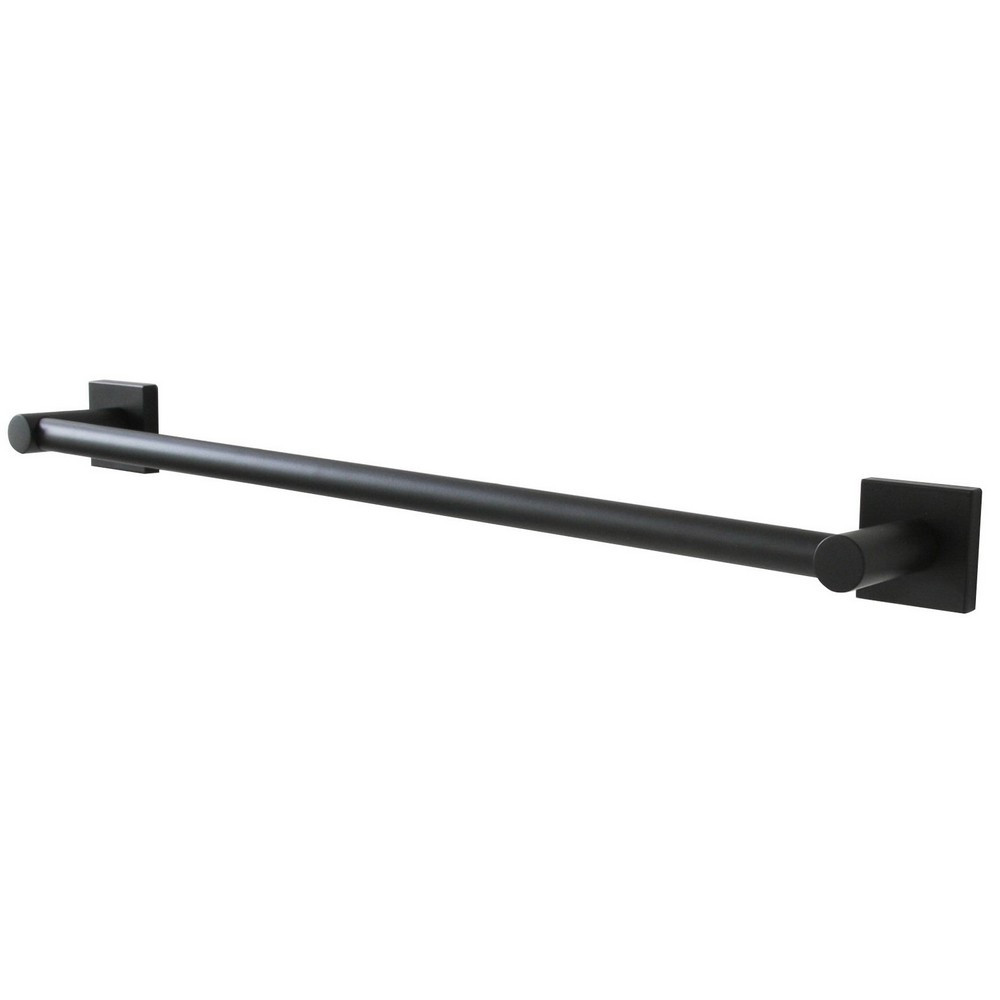 Miller Atlanta Black Towel Rail