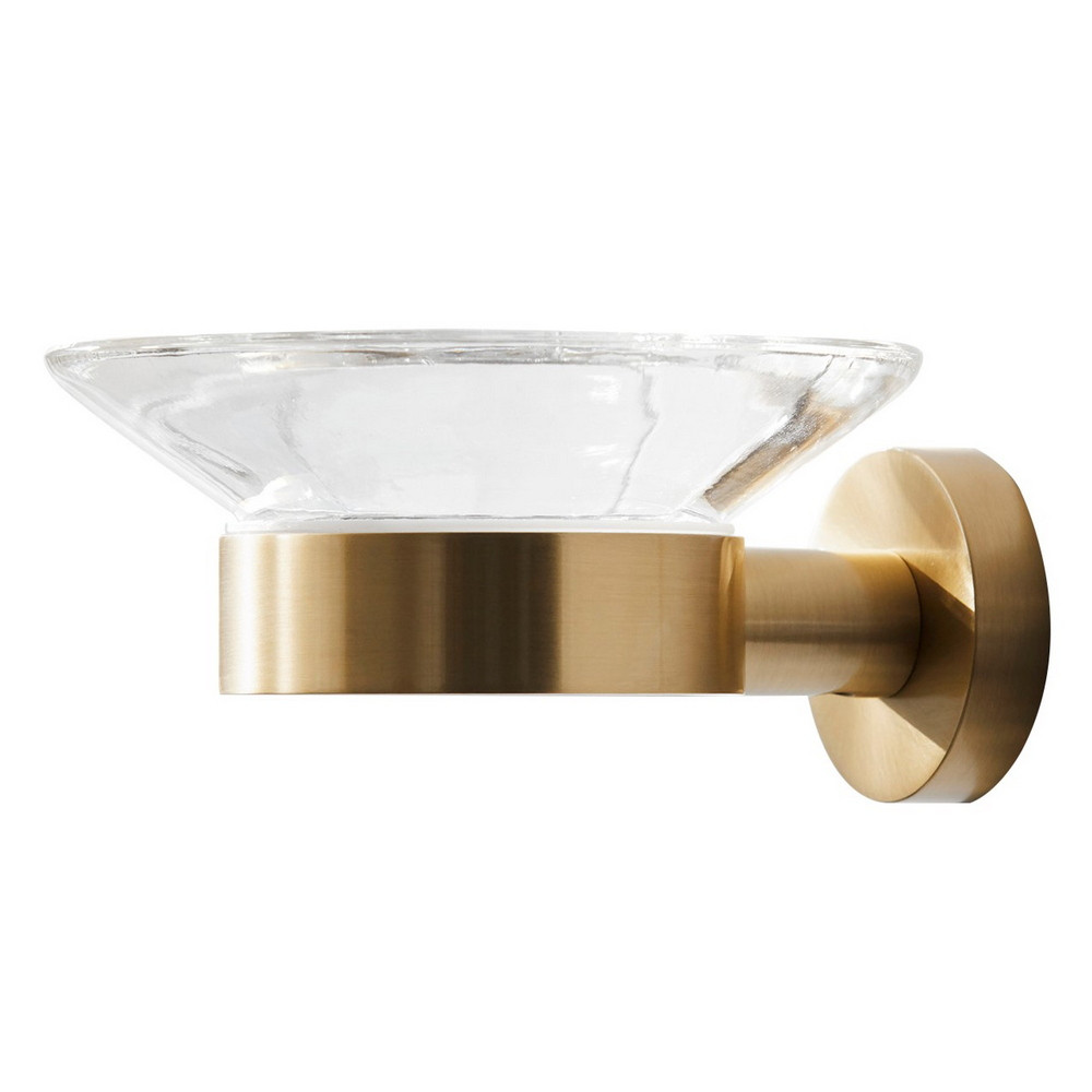 Miller Bond Brushed Brass Soap Dish
