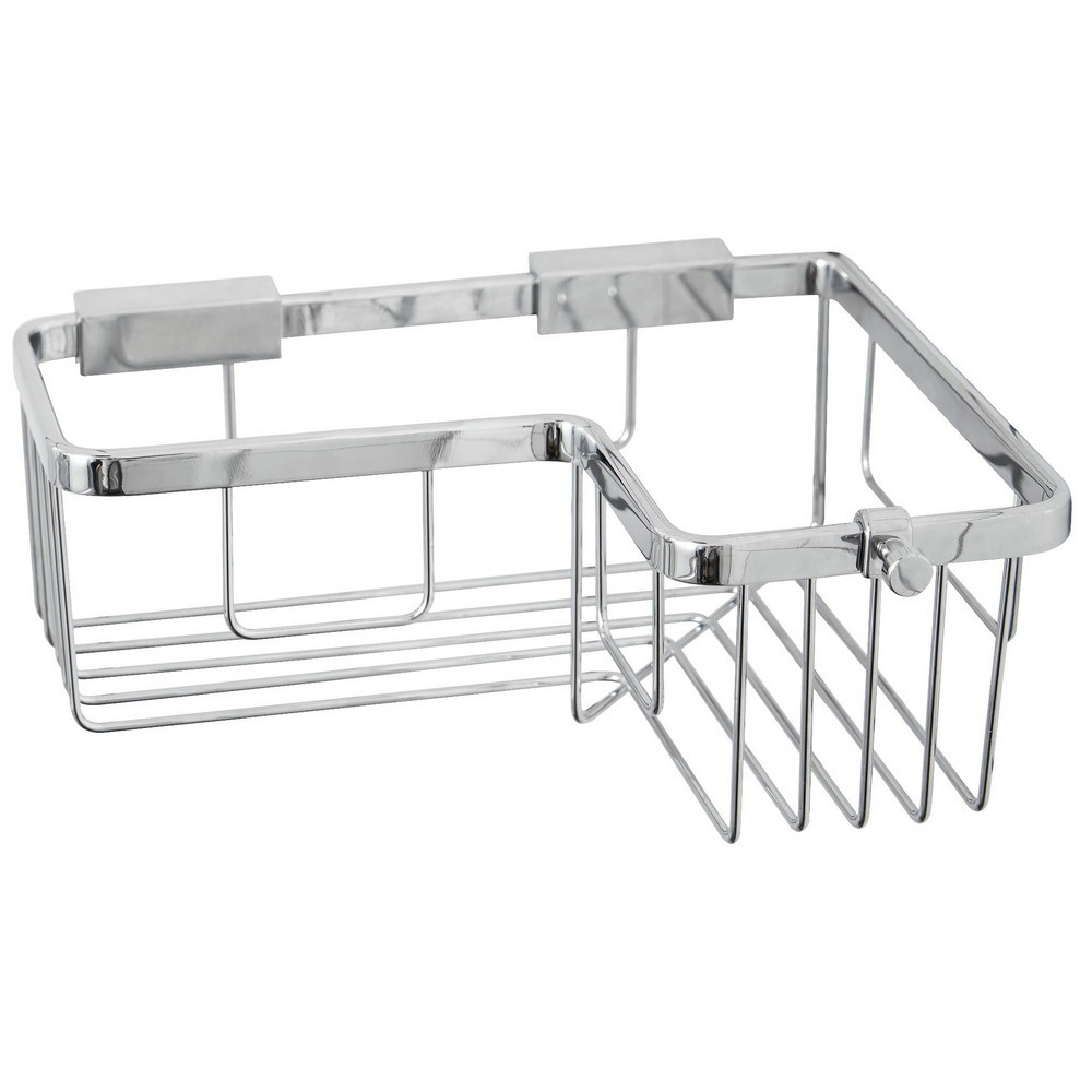 Miller Chrome Angled Corner Basket