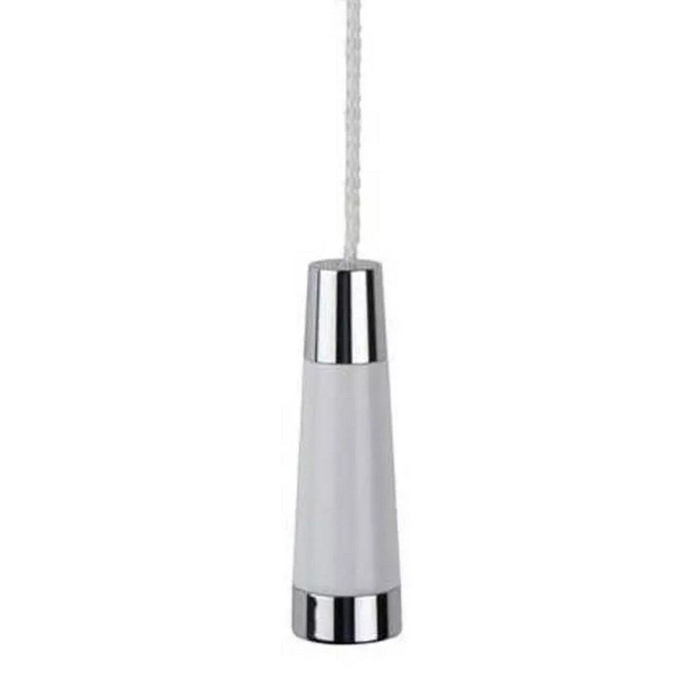Miller Classic Chrome and White Conical Light Pull