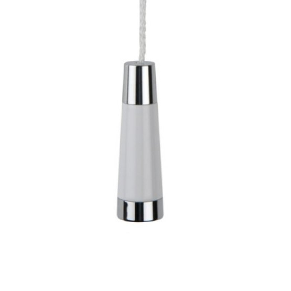 Miller Classic Chrome and White Conical Light Pull