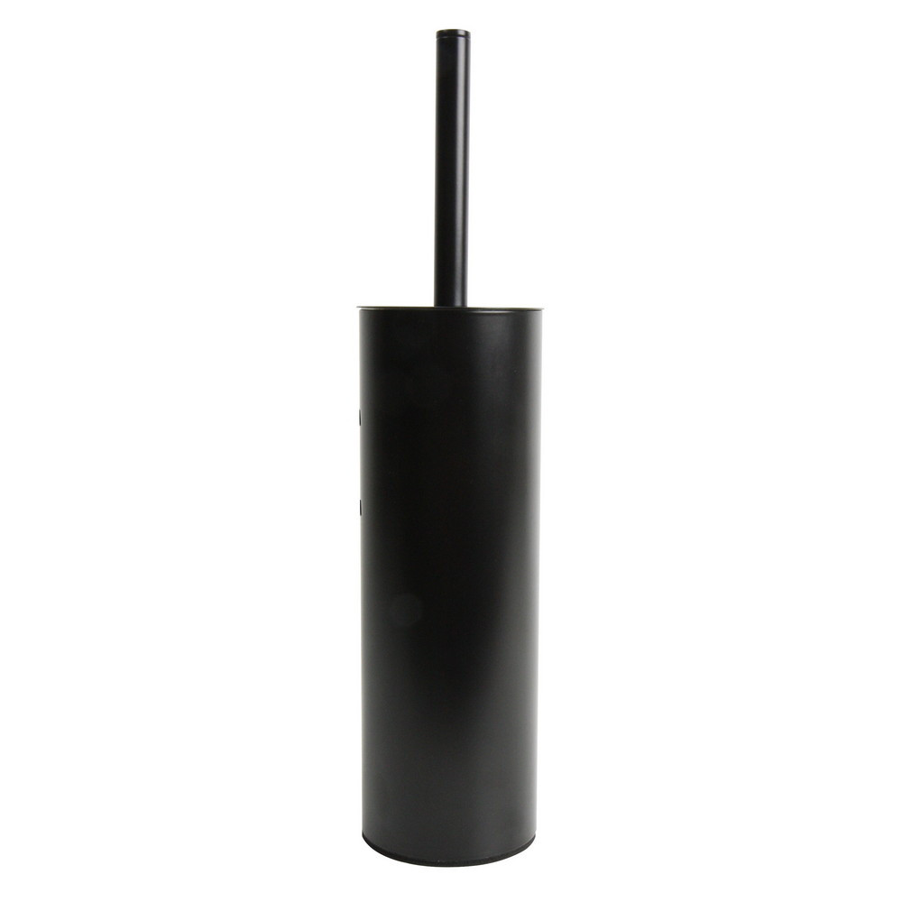 Miller Classic Matt Black Toilet Brush Set