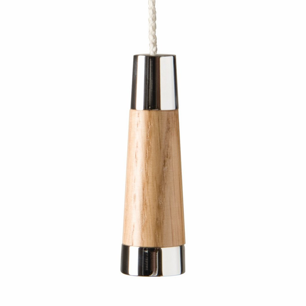 Miller Classic Natural Oak Conical Light Pull