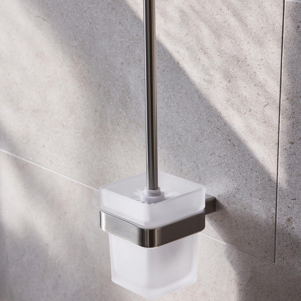 Miller Miami Stainless Steel Toilet Brush Set