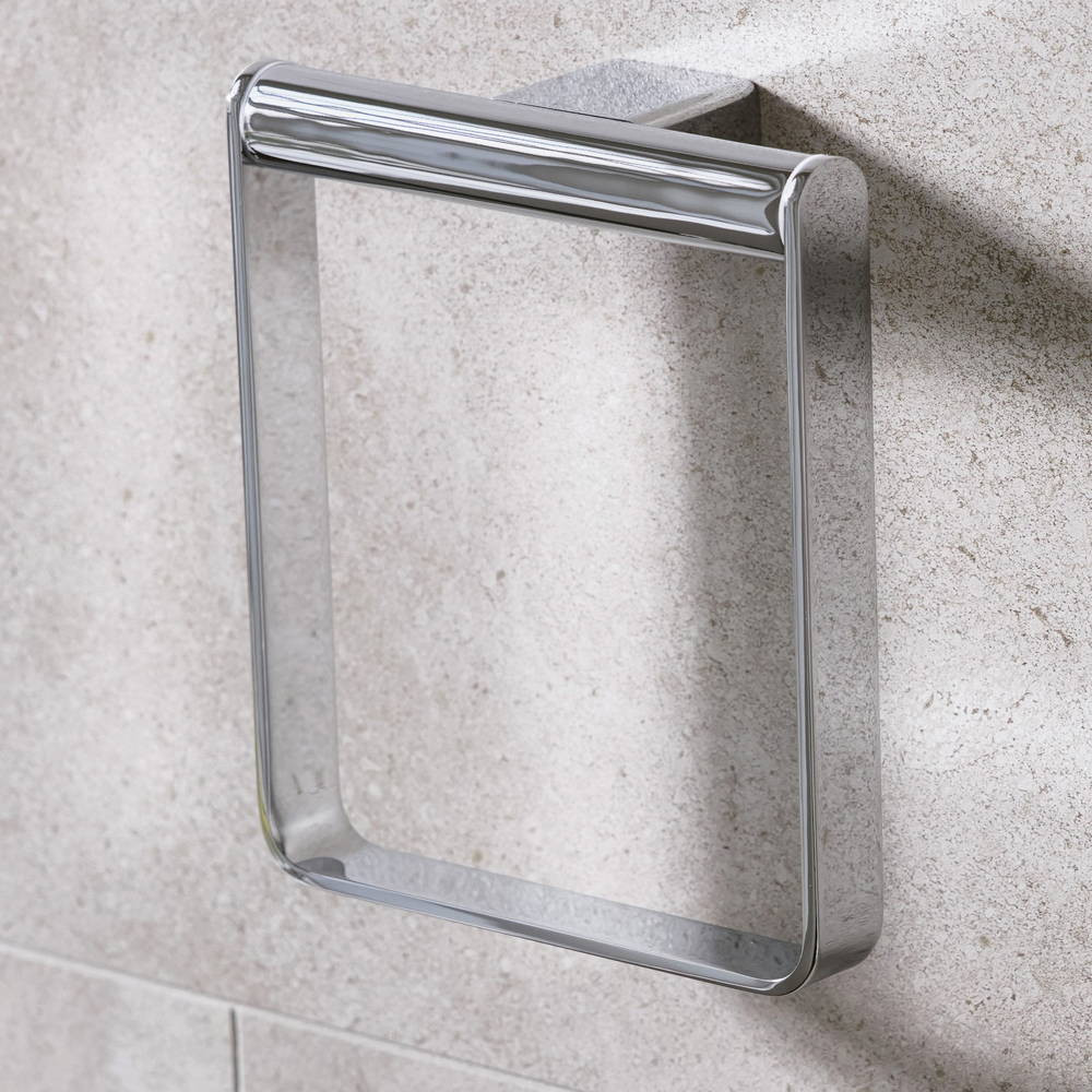 Miller Miami Chrome Towel Ring