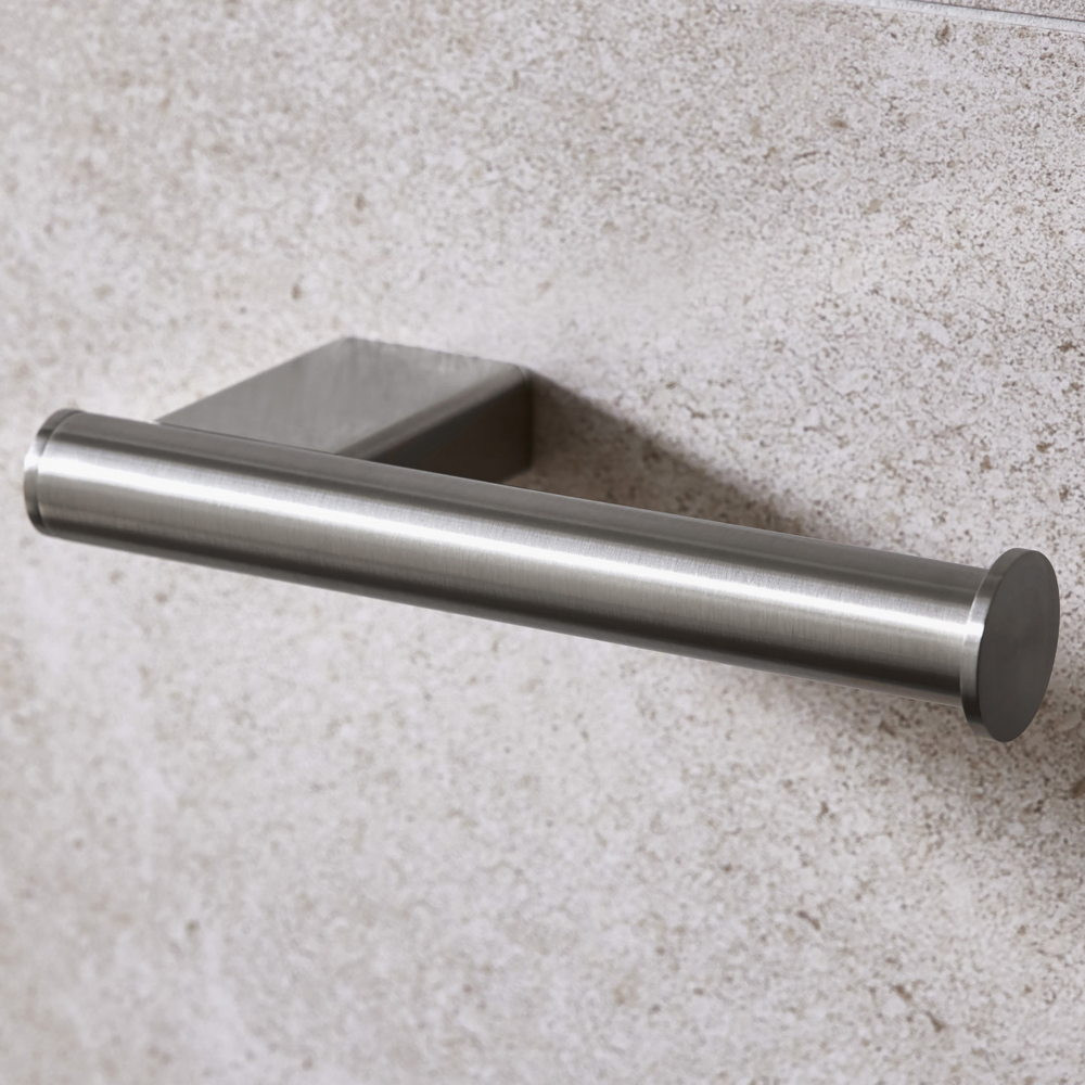 Miller Miami Spare Toilet Roll Holder in Brushed Nickel