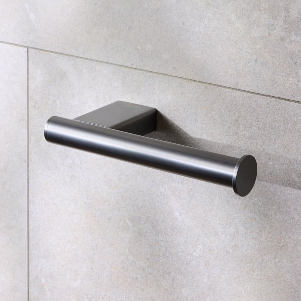 Miller Miami Spare Toilet Roll Holder in Gunmetal