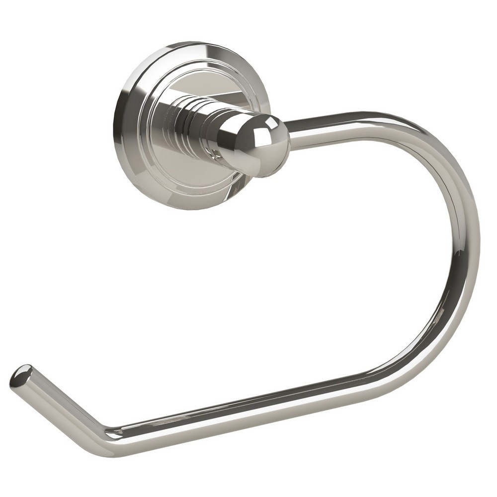 Miller Oslo Polished Nickel Toilet Roll Holder