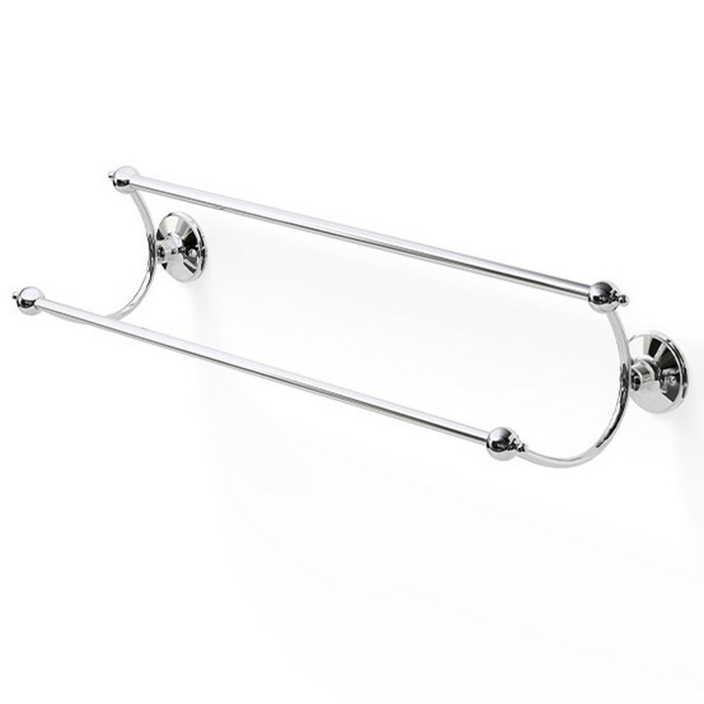 Miller Stockholm Chrome 720mm Double Towel Rail
