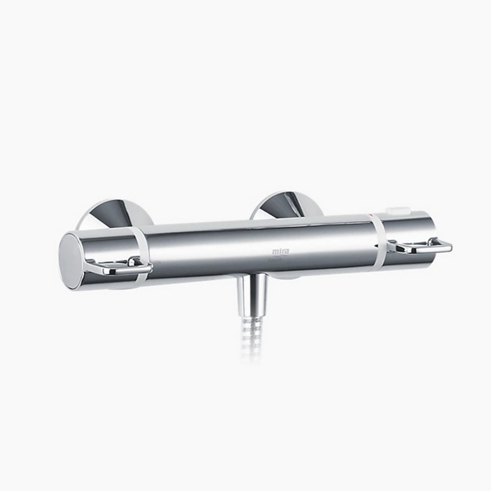 Mira Assist Chrome Thermostatic Exposed Bar Valve