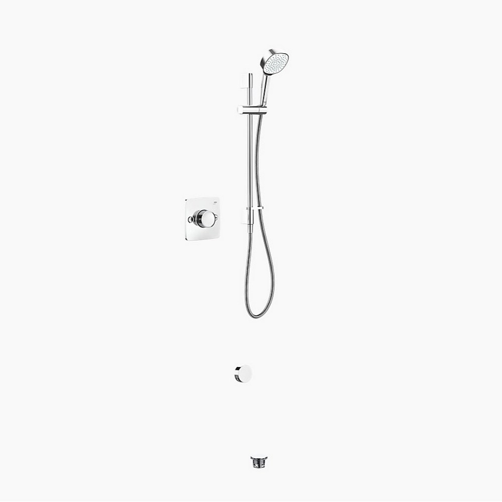 Mira Evoco Dual Bathfill Thermostatic Mixer Shower