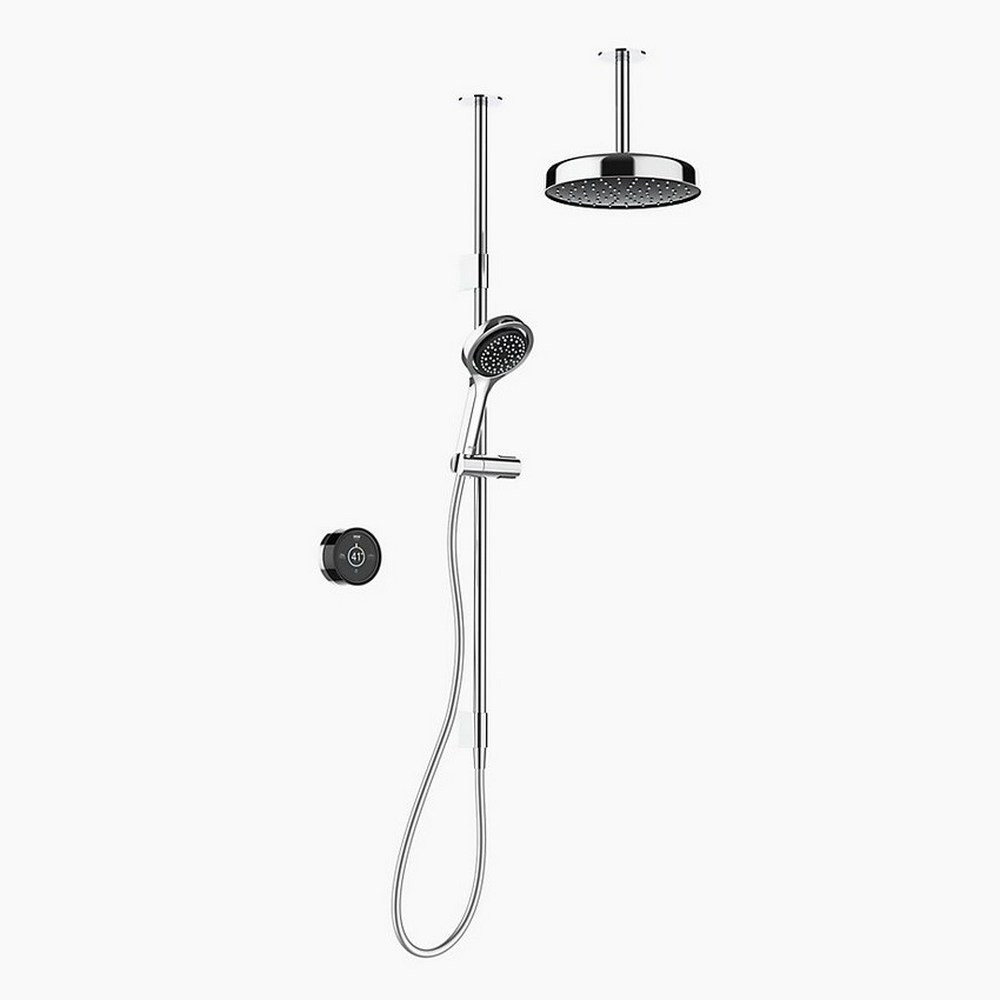 Mira Platinum Ceiling Fed Dual Outlet Low Pressure Digital Shower (1)