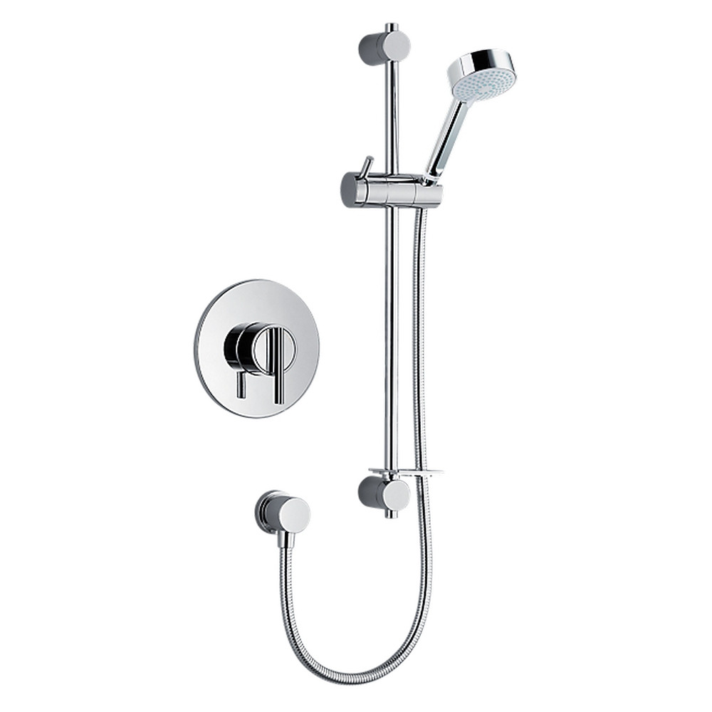 Mira Silver Thermostatic Shower BIV (Built-In Valve) All Chrome