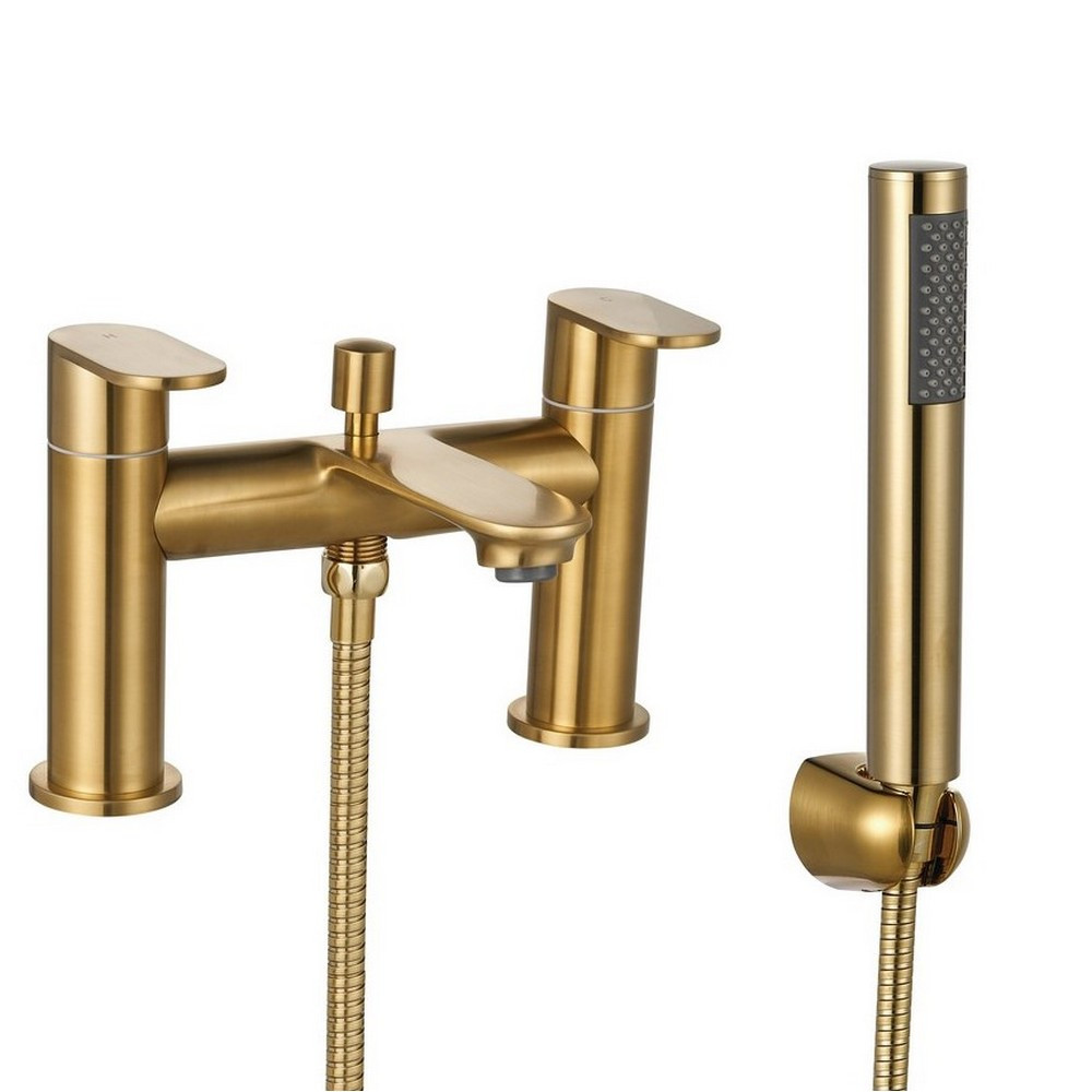 Niagara Albury Brushed Brass Bath Shower Mixer