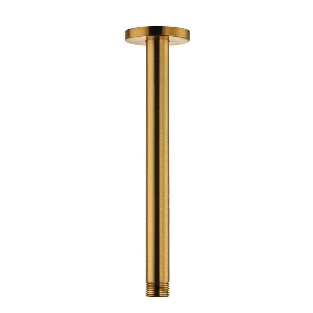 Niagara Equate Brushed Brass Round Ceiling Shower Arm