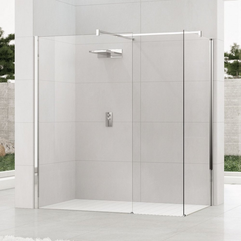 Novellini Kuadra H+H 800mm Wetroom Shower Enclosure