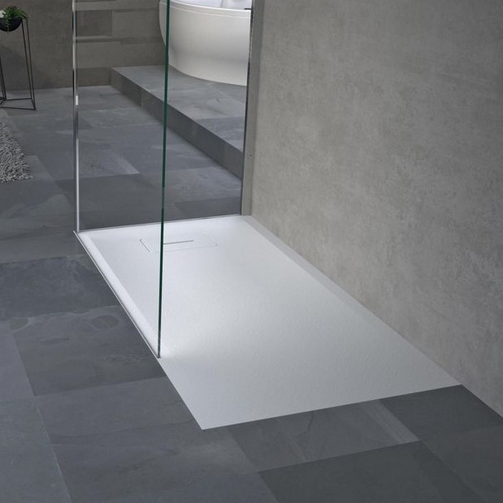 Novellini Novosolid 1400 x 800mm Shower Tray in White