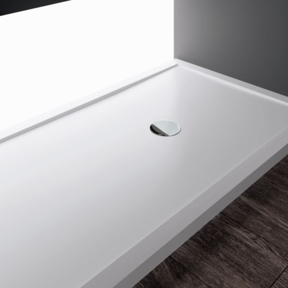 Novellini Olympic Plus Shower Tray 1200mm x 700mm White Finish 125mm Height