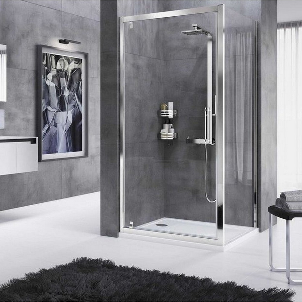 Novellini Rose G Pivot Shower Door 760mm