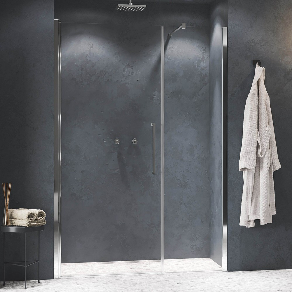 Novellini Young 1140-1180mm Inline Shower Door